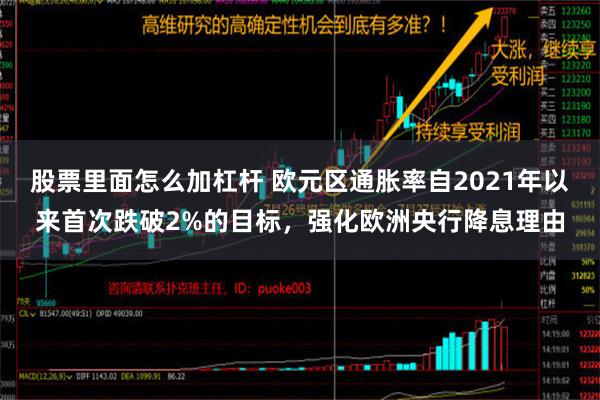 股票里面怎么加杠杆 欧元区通胀率自2021年以来首次跌破2%的目标，强化欧洲央行降息理由